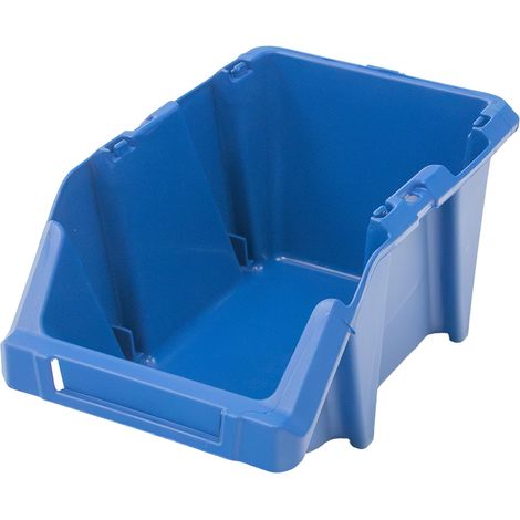 Mega-M Aufbewahrungsbehälter Werkstatttablett S Kunststoff 155x250x120 mm blau N