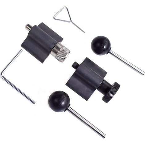 Kit di fasatura per motori diesel - Attrezzi per la fasatura delle valvole e attrezzo di bloccaggio dell'albero motore per motori VAG 1.4-1.6-1.9-2.0 SDI TDI