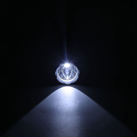 Lampe torche de plongée LED en alliage d'aluminium, étanche et puissante, pour une utilisation en extérieur jusqu'à 100 m de profondeur, idéale pour l'escalade et le camping (P1). (1/5)