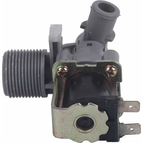 Vanne d'arrivée d'eau pour lave-linge, isolée ABS, haute efficacité de connexion, régulateur de débit d'eau AC220V (1/5)