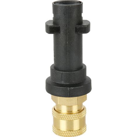 Adaptateur de pistolet pour nettoyeur haute pression avec raccord femelle 1/4‘’ à connexion rapide Compatible avec les nettoyeurs haute pression Karcher/Kärcher série K K2, K3, K4, K5, K6, K7 (1/5)