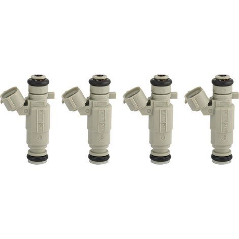 Inyectores de combustible de alta calidad, 35310 04000, 4 unidades, que favorecen el correcto funcionamiento del motor, para Picanto Mk2 1.0L de 2016. (1/5)