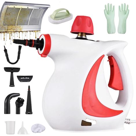 Steam Cleaner - A Clean and Spotless Home, No Scrubbing or Chemicals, Portable 1050W Handheld Steam Cleaner, Suitable for Furniture, Floors, Kitchens (B)