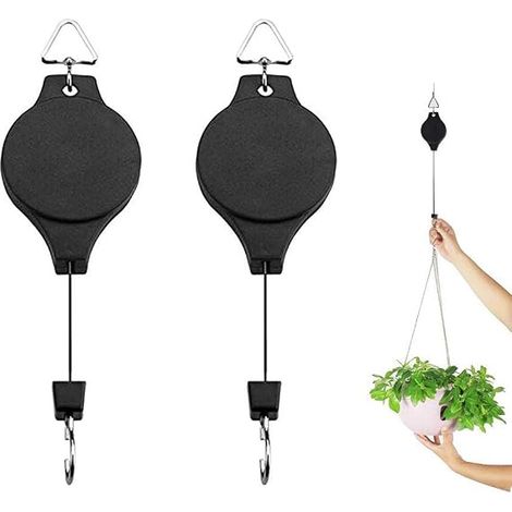 Filiyano-2 supports rétractables noirs, réglables et robustes pour plantes (1/5)