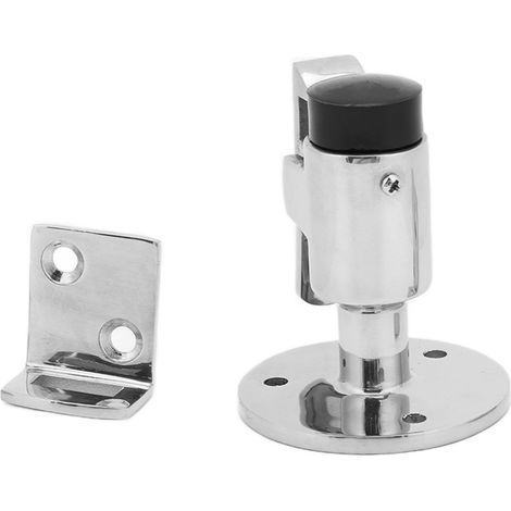 Butée de porte en acier inoxydable 316, arrêt de porte robuste pour bateau, yacht, camping-car et fourgon, fixation murale résistante à la corrosion, lot de 2 pièces. (1/5)
