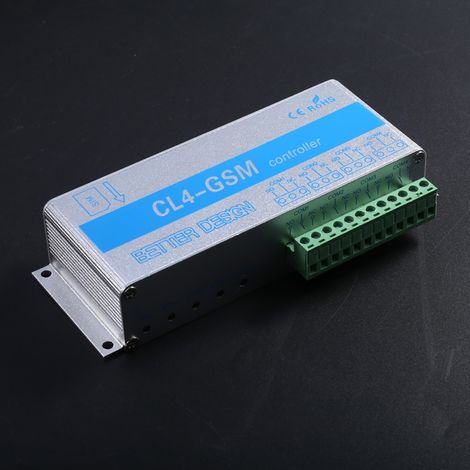Drahtlose Fernbedienung GSM SMS-Anrufsteuerung Heimüberwachungssystem CL4‑GSM EU-Stecker 220V (1/5)