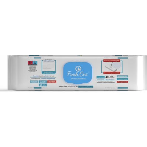 Salviette umidificate Fresh One 4XL per mocio - Profumo di brezza marina (1/4)