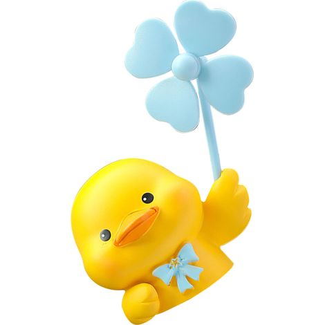 Canard Jaune Parfum Voiture Clip Grille Aération Désodorisant Auto Arôme Accessoire Décoratif (1/5)