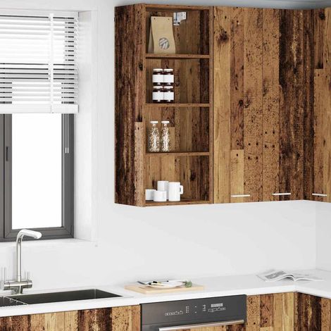Hängeschrank Altholz 40 x 29,5 x 100 cm Holzwerkstoff