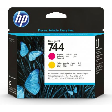 HP DesignJet 744 Cabezal de impresión Magenta y Amarillo