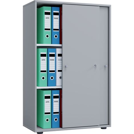 Puertas correderas del gabinete de oficina Lona 3-fold 70x111x40 - VCM