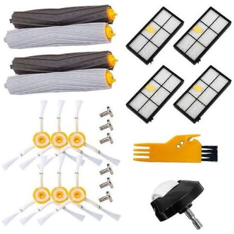 Kits de pièces détachées pour iRobot Roomba séries 800, 860, 865, 866, 870, 871, 880, 885, 886, 890, 900, 960, 966 et 980 : brosses et filtres (1/5)