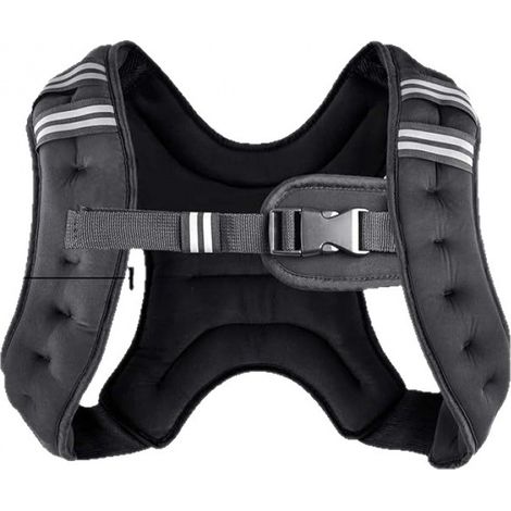 Gilet lesté ajustable pour l'entraînement de course à pied Ensemble complet avec sac sable invisible (1/5)