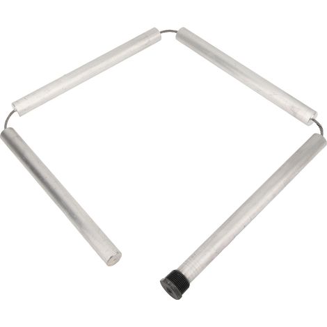 Tige d'anode pour chauffe-eau de 43 pouces, tige d'anode en magnésium sûre et durable, adaptée à presque tous les chauffe-eau avec interfaces de tige d'anode NPT de 3/4 de pouce. (1/5)