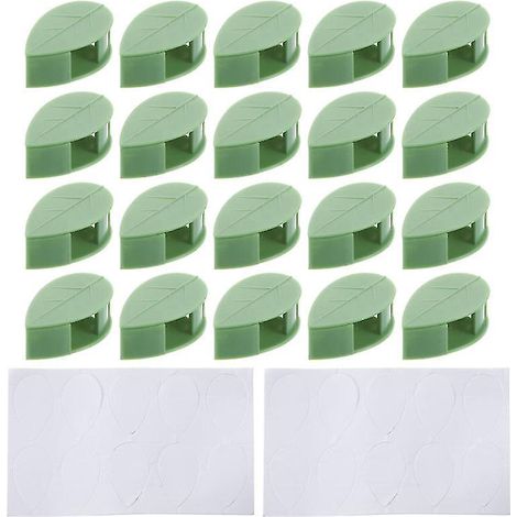 1 jeu de clips de fixation pour plantes grimpantes murales (1/3)
