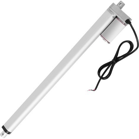 Moteur électrique linéaire 12V 1000N, course 500mm pour vérin de levage avec support (actionneur linéaire) (1/5)