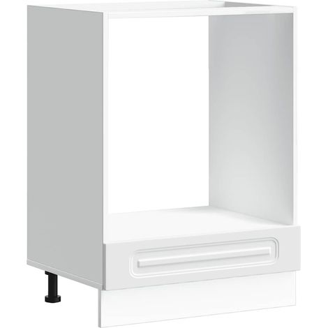 Maison Exclusive - Armoire à four Kalmar blanc bois d'ingénierie