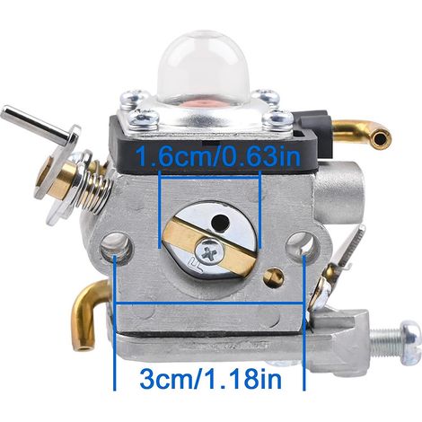 523012401 596658301 Vergaser für Husqvarna 122HD45 122HD60 Rasenmäher (1/5)
