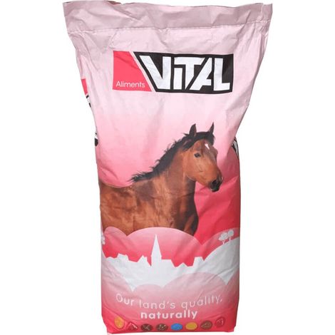 Scar Pferdefutter 20 kg Vital Horse Manege Müsli Vollkorn Melassiert Mineralien (1/2)