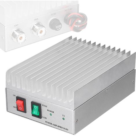 Amplificatore di potenza portatile da 30 W, uscita regolabile a 15 W, funzionamento semi-duplex, bassa perdita di ricezione, prestazioni stabili. (1/5)