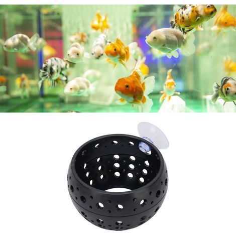 Aquarium-Fischhöhle, Dekoration für Aquarien, Betta-Fisch-Unterschlupfhaus mit Saugnapf für Garnelen, Schwarz (1/5)