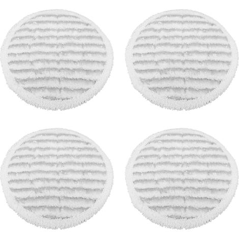 Lingette de remplacement pour nettoyeur vapeur Shark - Microfibre grise rayée (1/5)