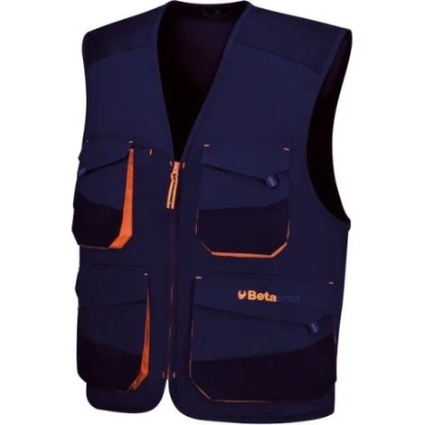 Beta 7867B Gilet da lavoro leggero in Twill - M