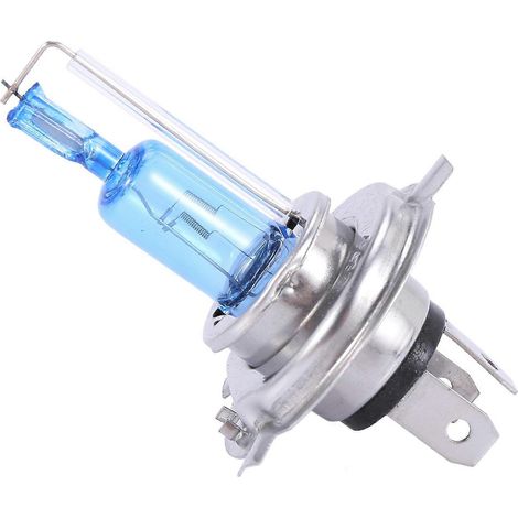 Ampoule halogène H4 35W xénon HID pour phares, feux de route/croisement, blanc super 6000K (1/5)