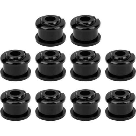 10 Vis en Alliage d'Aluminium pour Plateau de Vélo de Montagne Single Speed, 4.9MM, Noir - Lot de 10 (1/5)