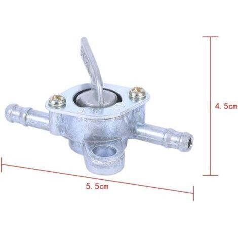 Robinet essence pour vanne de carburant Interrupteur de réservoir de carburant soupape de réservoir de carburant interrupteur marche-arrêt en ligne interrupteur de réservoir de carbur (1/3)