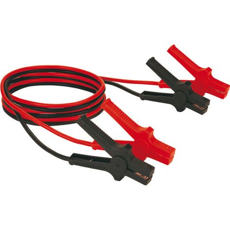 Einhell BT-BO 16/1 A Cavi batteria per avviamento d'emergenza 19.4 mm² Alluminio (ramato) 3.00 m con pinze di plastica,