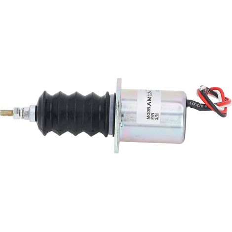 Électrovanne d'arrêt en acier inoxydable AM124379 pour moteurs John Deere F915, F925, 425, 445, 755 et 856