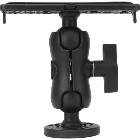 1 Support Sondeur, Rotation 360 Degrés, Base Boule Nylon, Silicone Noir, Accessoire Kayak Canot (1/5)