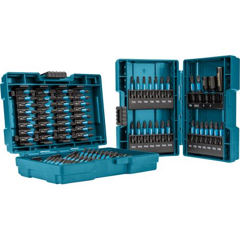 Makita E-03109 90 Piece Black Impact Torsion Screwdriver Bit Set High Durability (1/10)