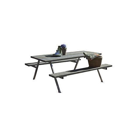 Banco para grupos de 6 personas L x P x H 1770 x 1610 x 730 mm (1/2)