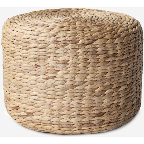 PUF HOJA DE BANANA Ø40X30CM (1/2)