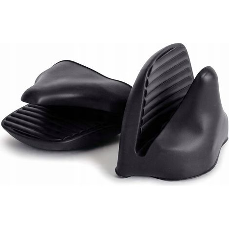Guanti in silicone Ninja 4379J300EUUK neri, resistenti fino a 230 °C. (1/4)