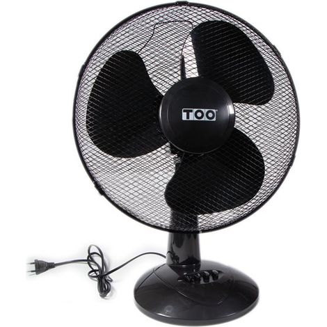 Ventilateur de table Oscillant 40cm Noir Iceberg Too TOO-FAND-40-201-B (1/4)