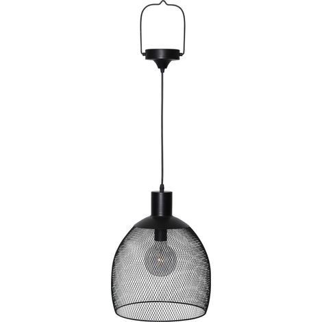 technik@all LED-Solar-Lampe, schwarz, ca 29 x 29 x 35cm, 481-71 (1/2)