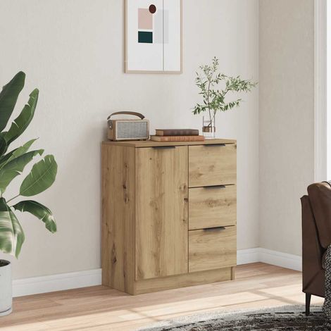 Sideboard Artisan-Eiche 60x30x70 cm Holzwerkstoff