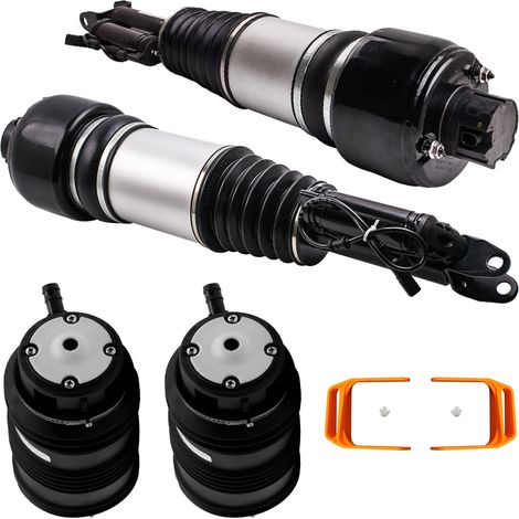 2x Federbein Vorne + 2x Luftbalg Hinten for Mercedes CLS C219 E-Klasse W211 S211 (1/5)