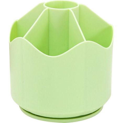 360° drehbarer Stiftehalter, Aufbewahrungsbox für den Schreibtisch, geeignet für Stifte, Bleistifte, Marker und Künstlerbedarf, Aufbewahrungsbox mit mehreren Fächern, geeignet für Büro und Zuhause, um
