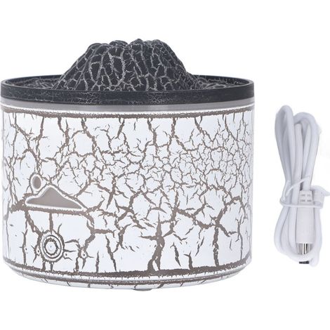 Diffuseur Volcano 230ml – Effet flamme volcan, brume fine, ambre led, déco zen, cadeau Fête des Mères signature (1/5)