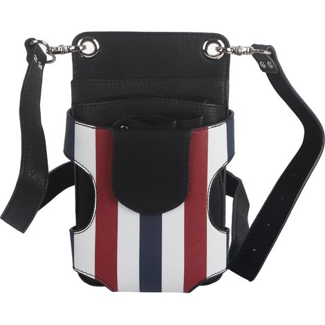 Trousse de coiffure multifonction avec ceinture pour ciseaux, peignes et pinces (1/5)