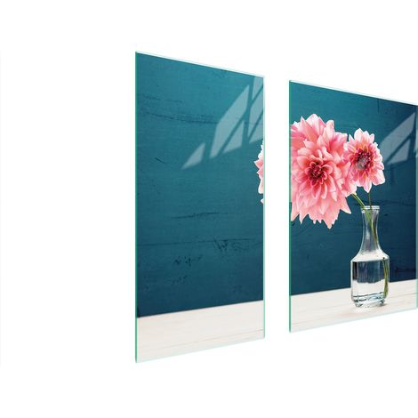PLAQUE DE PROTECTION EN VERRE 75x52 DALIA (1/5)