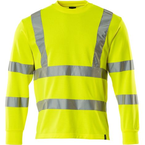 Mascot Warnschutz Sweatshirt MELITA SAFE CLASSIC 50106 Gr. M warngelb (1/4)