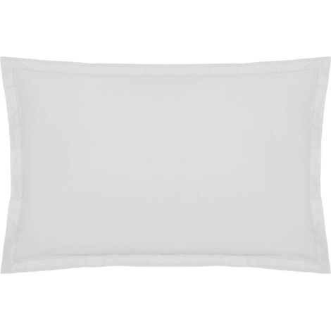 Atmosphera - Funda de Almohada de algodón - Blanco 50 x 70 cm