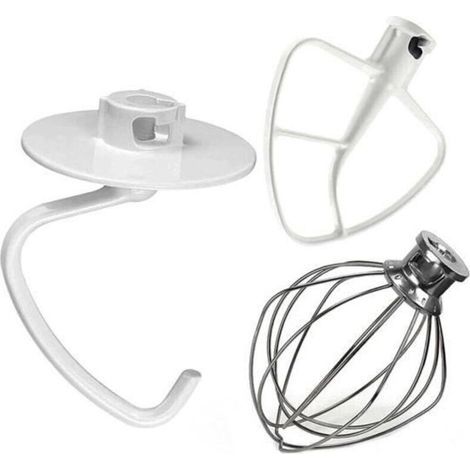 Pour Kitchen Aide Assecories 4.5-5 Qt Tilt-Head Stand Mixers Kitchenaid Paddle Attachment pour K45B-K5THCB-K5THBS (1/4)