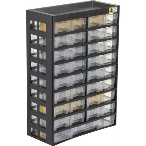 Estantería con cajones de 33 cajones - 303x133x434 mm (1/3)