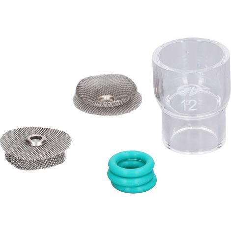 Accessoires de soudage TIG, consommables pour buses à joint torique en verre, compatibles avec WP-9/20, WP-17/18/26, WP24/25 (1/5)